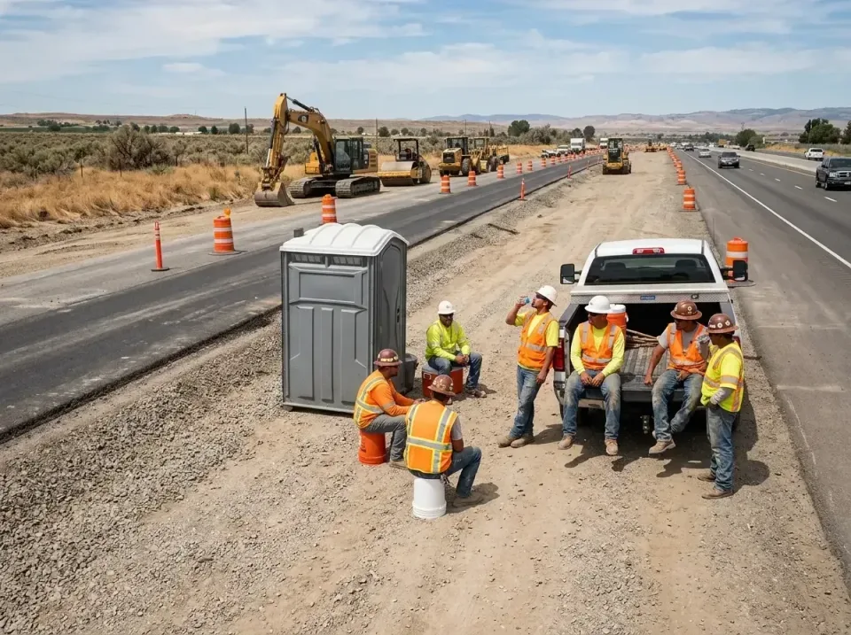 highway-road-construction-crew-007 — frequently asked questions, Porta Potty and Restroom Rentals in Fort Defiance, AZ